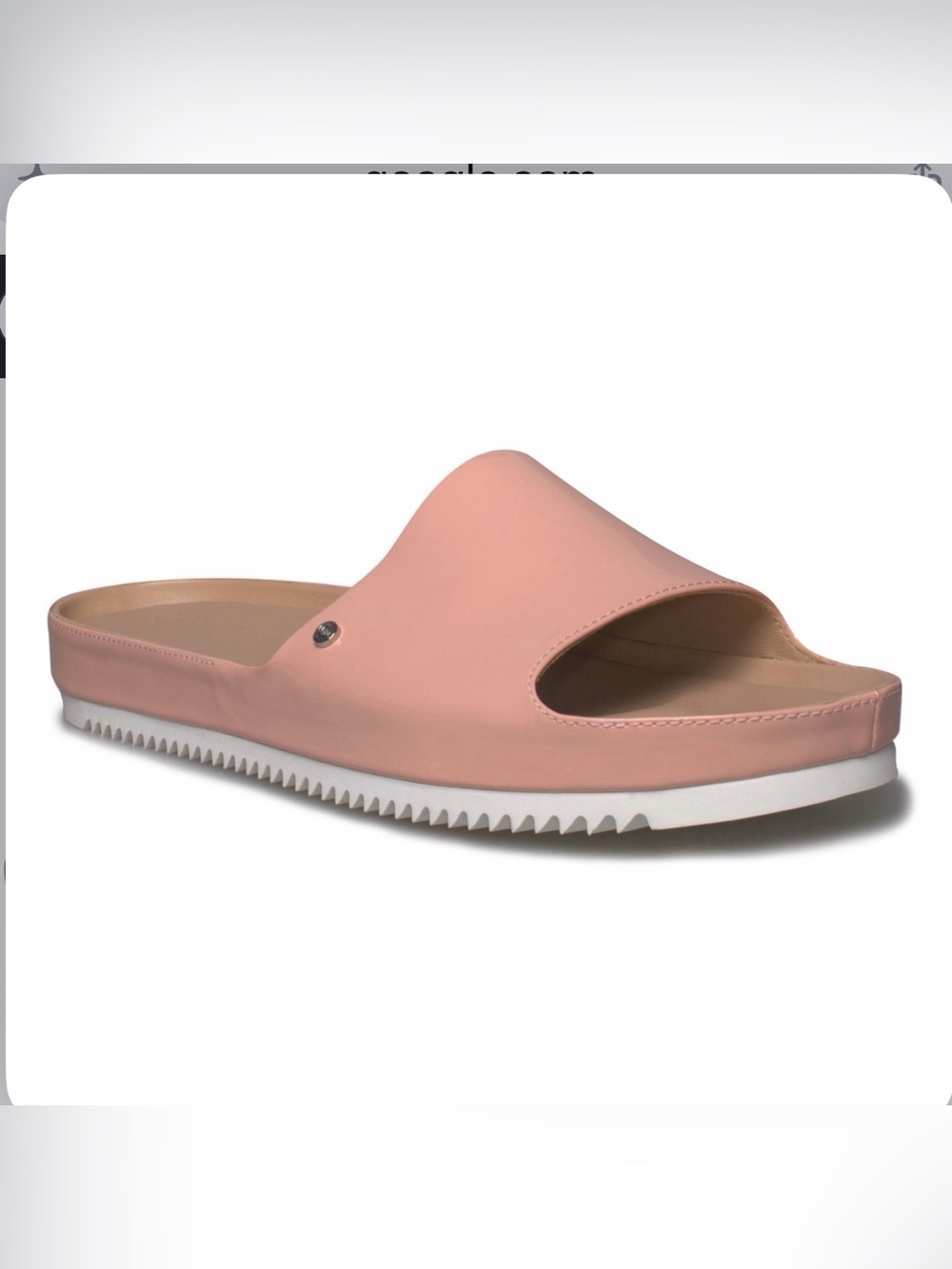UGG Jane Patent Slide Sandals Sunset Pink Size 9.5